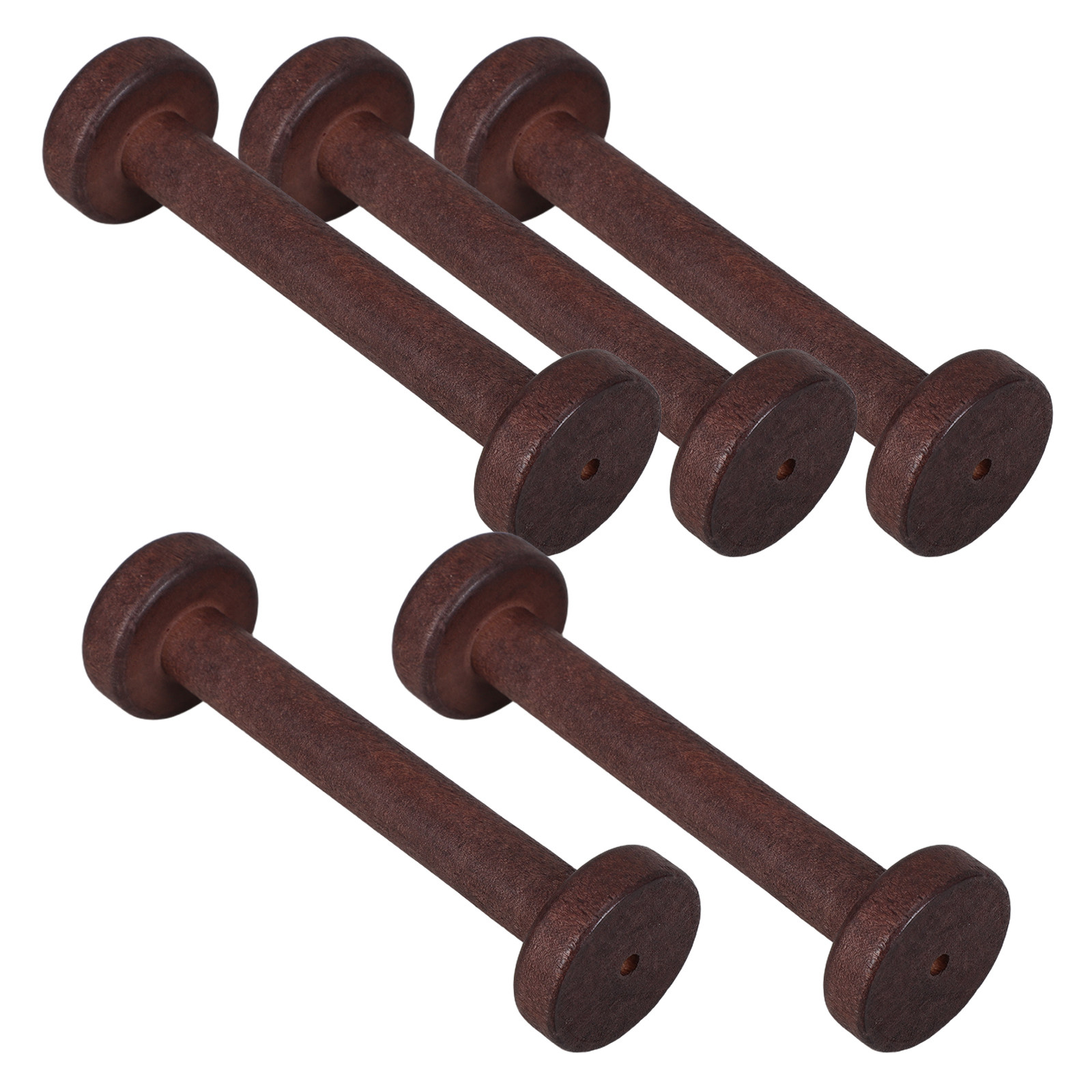 Workshop Tools Diy - 5Pcs Wooden Spools for Crafts Unfinished