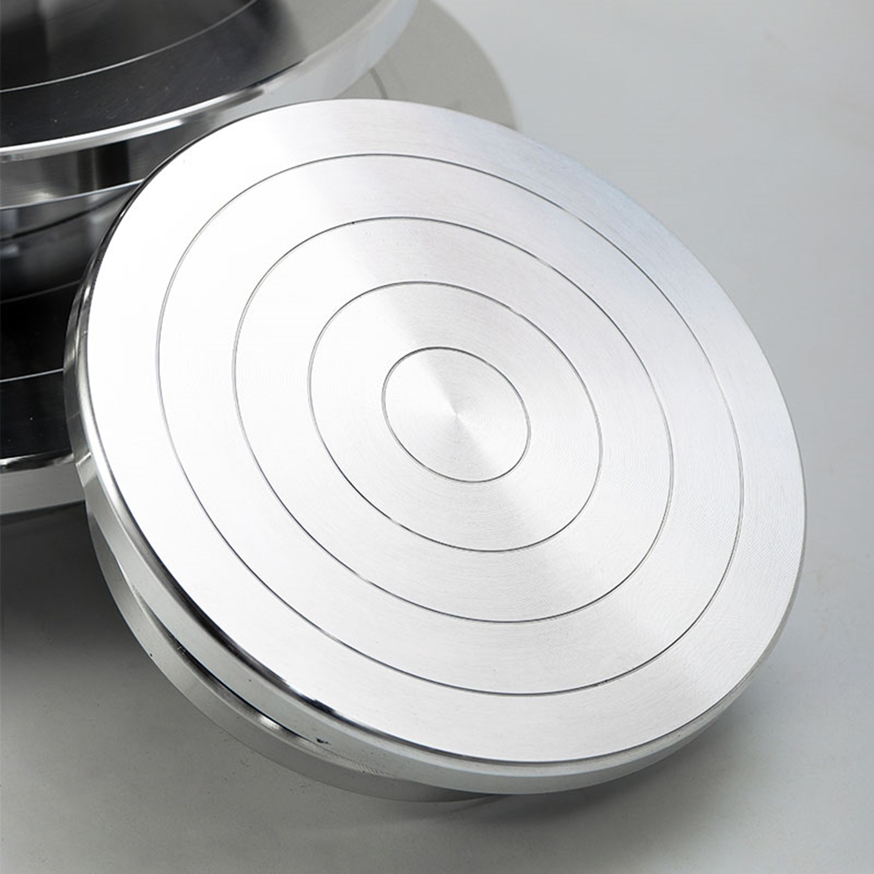 Tools Workshop For Kids - 15cm-30cm Double Face Use Aluminum Turntable