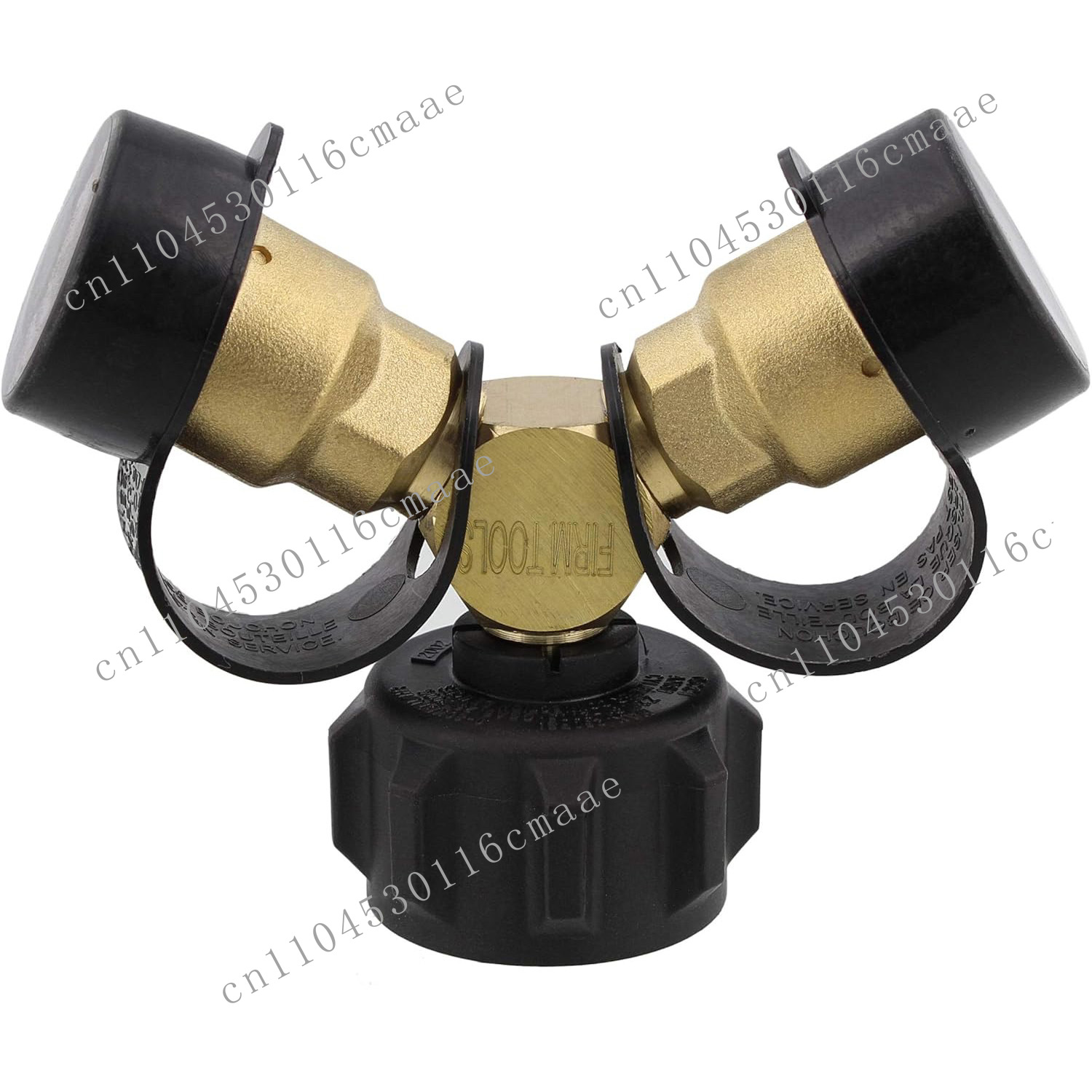 Tools Qcc - Retail Y-type propane adapter, brass tee