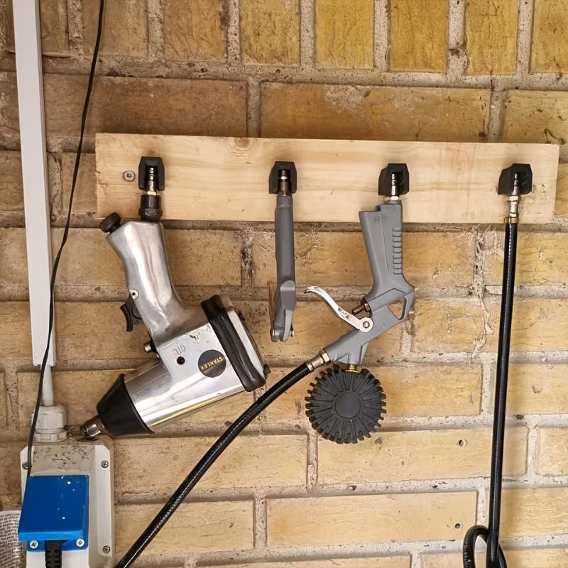 Workshop Tools Hanger - 4Pcs Pneumatic Air Tool Wall Mount