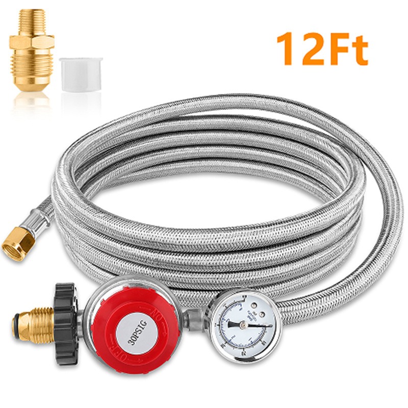 Tools Qcc - 0‑30 PSI Adjustable Propane Gas Regulator