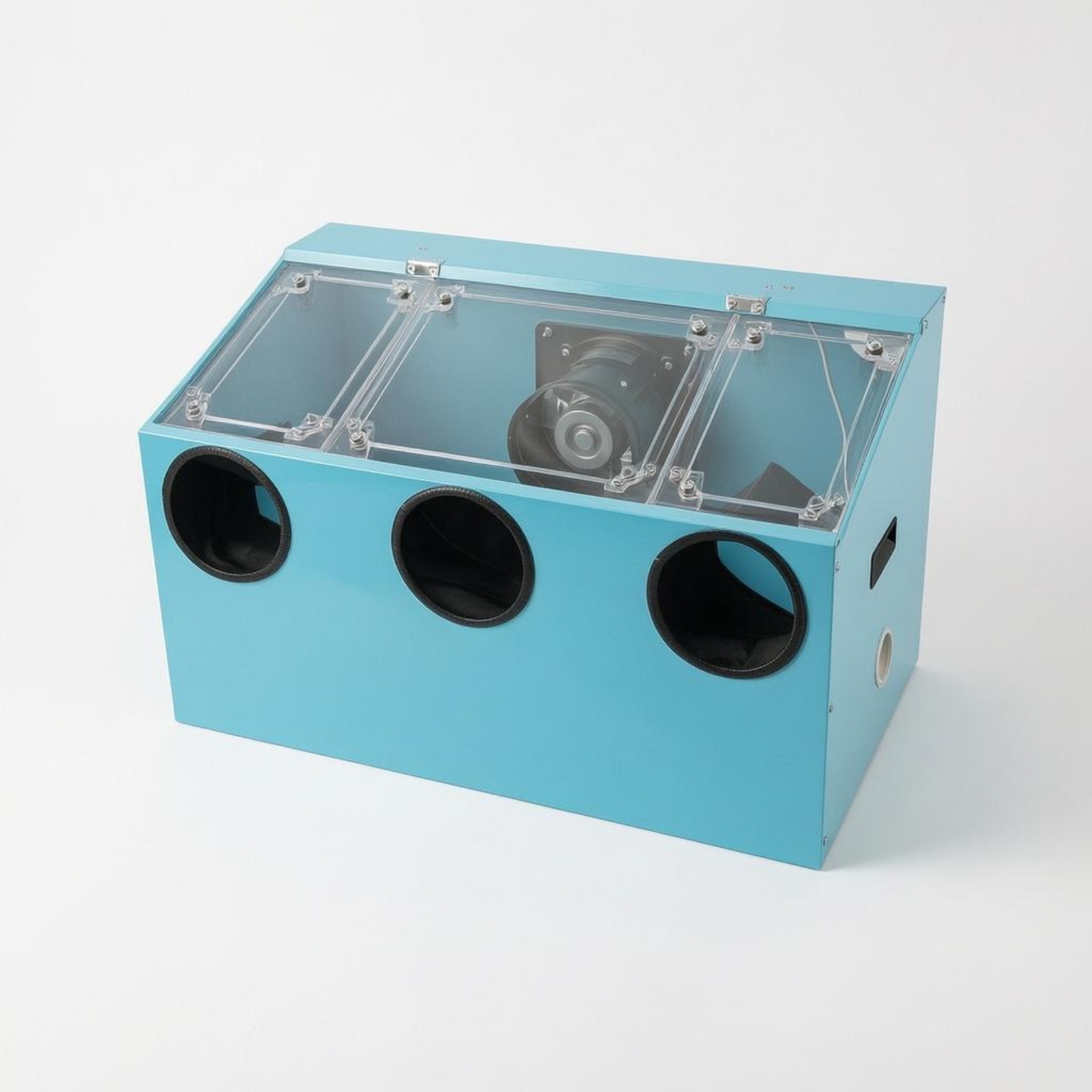 Tools Box For Workshop - Fully Enclosed Dust Box Transparent Acrylic