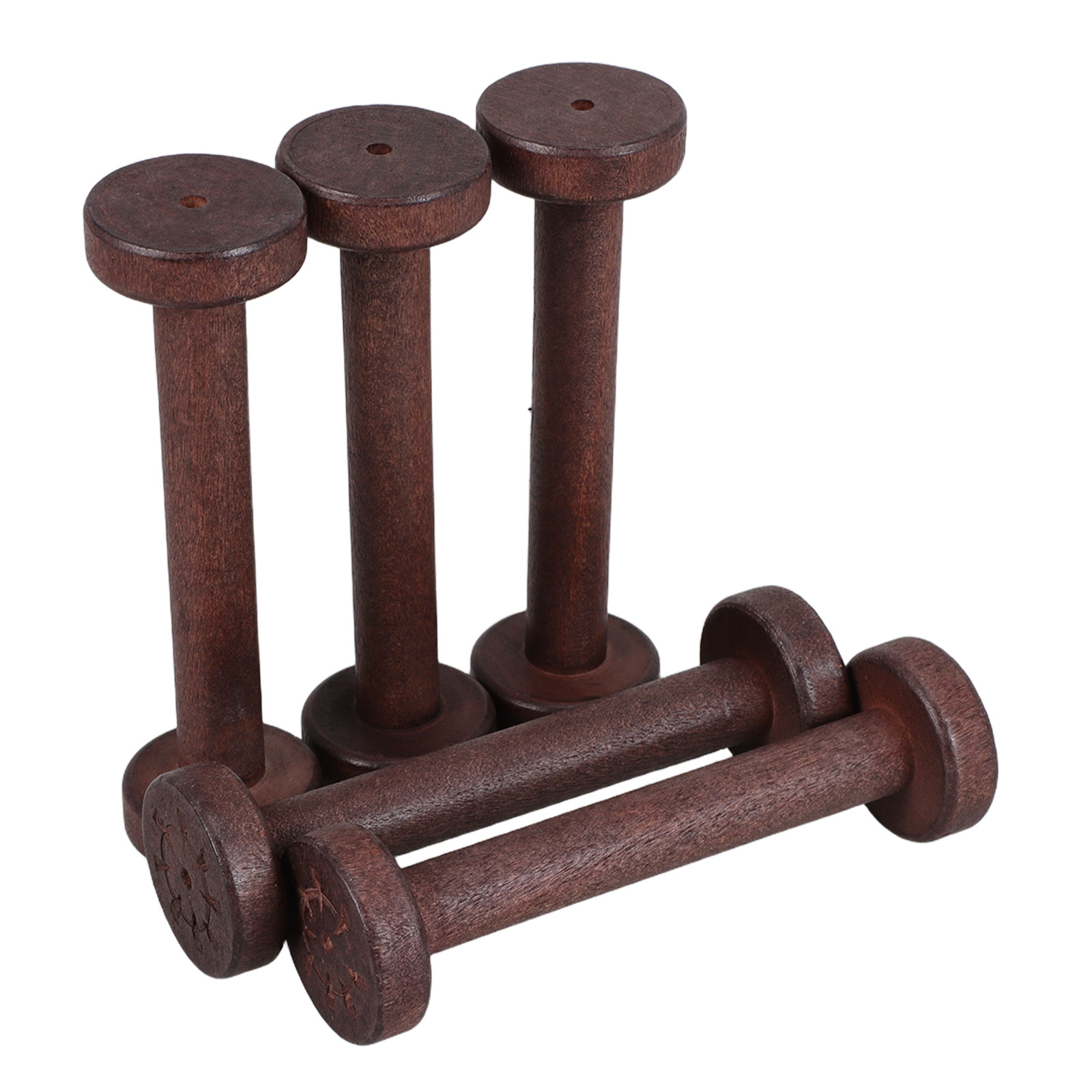 5Pcs Wooden Spools for Crafts  - огляд і ціна Workshop Tools Diy