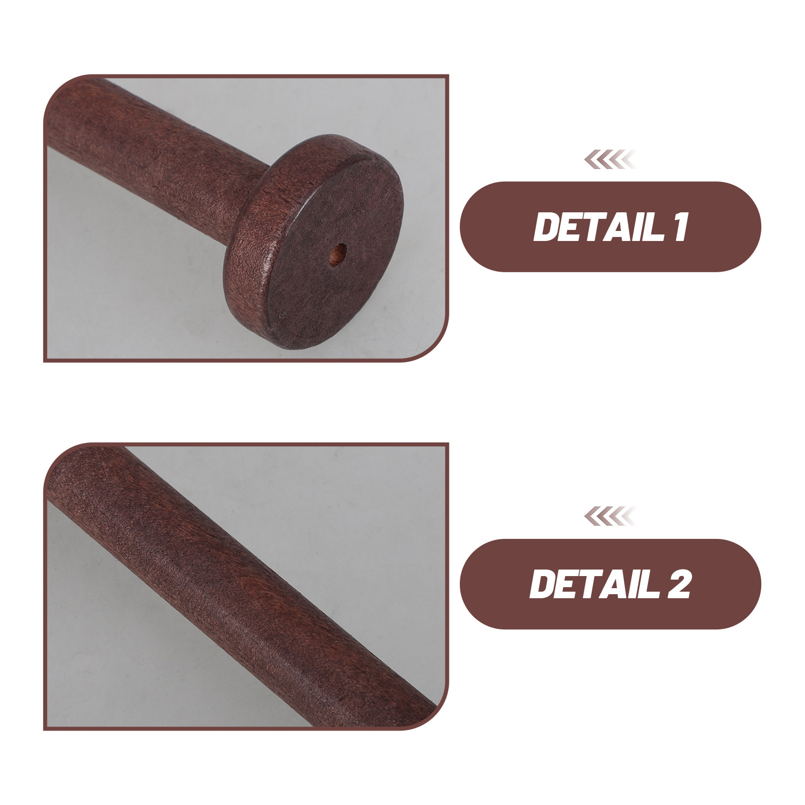 5Pcs Wooden Spools for Crafts  - огляд і ціна Workshop Tools Diy