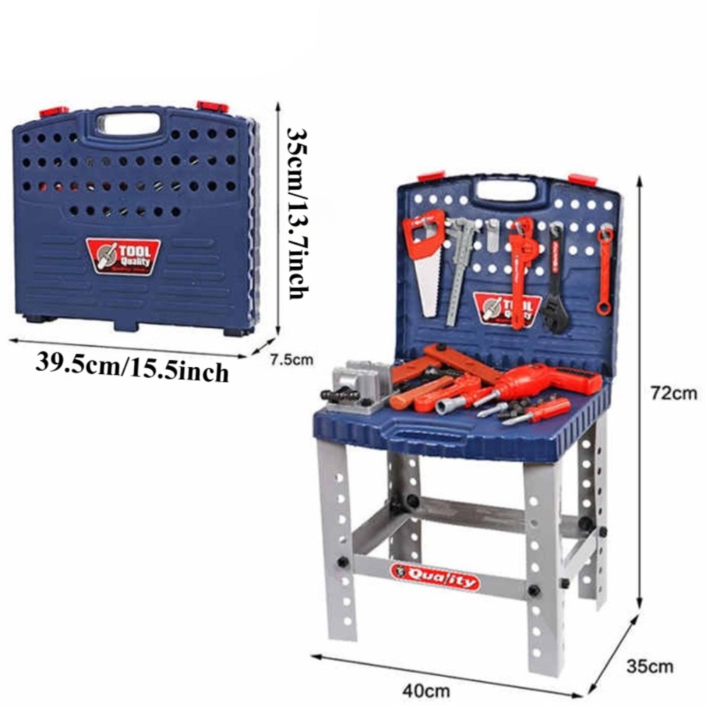Kids Toy Tool Workbench with R - огляд і ціна Tools Workshop For Kids