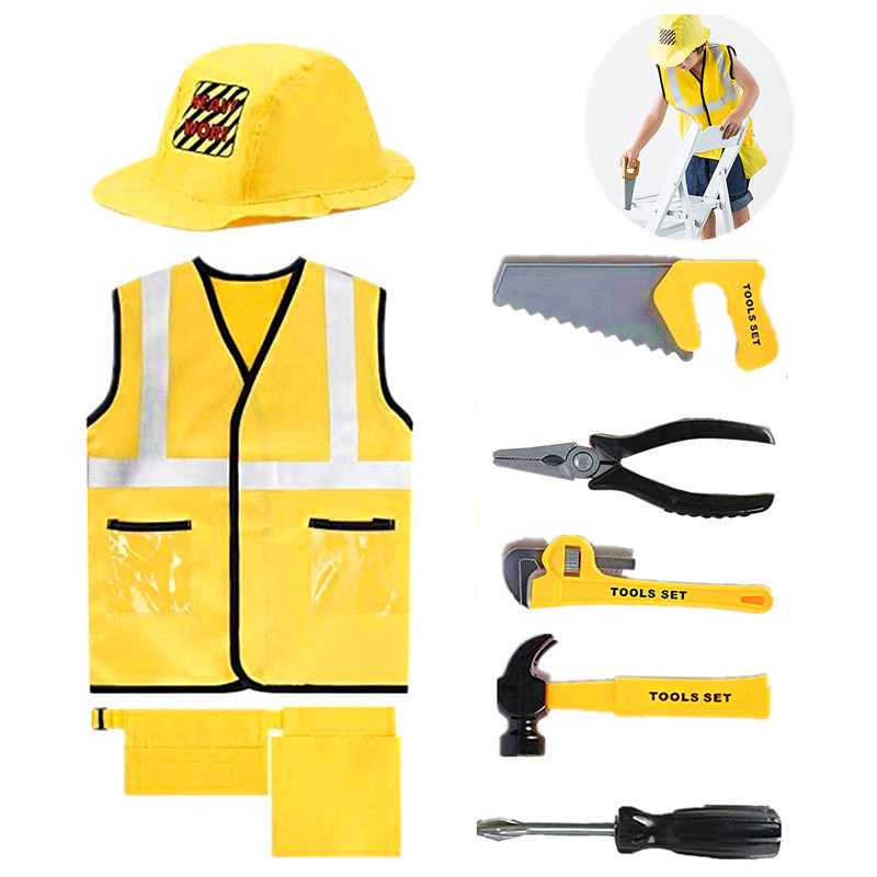3-6Y Kids Construction Worker  - огляд і ціна Tools Workshop For Kids