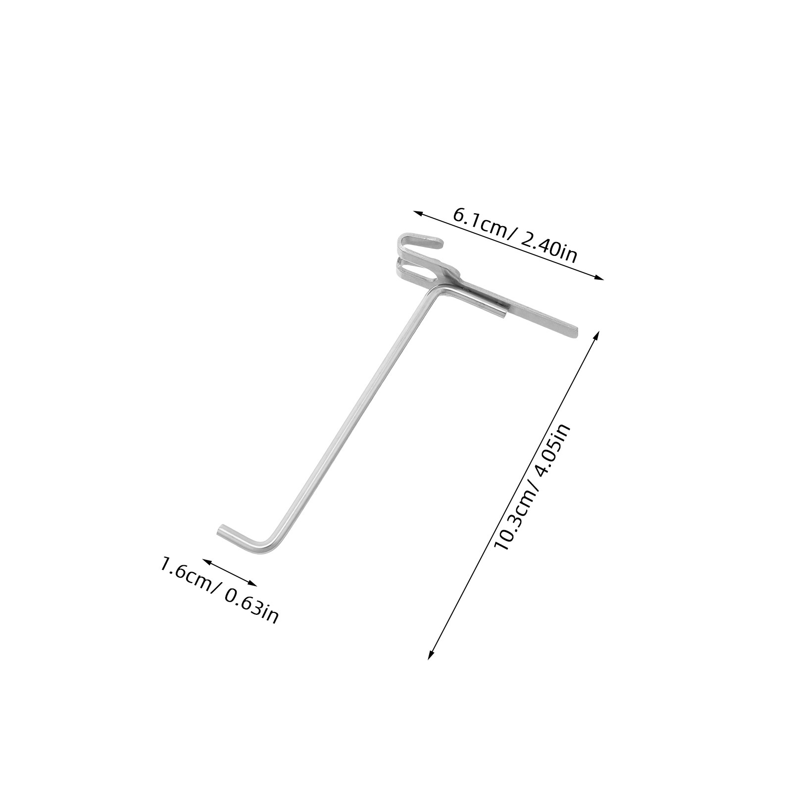 6Pcs Pegboard Hooks Stainless  - огляд і ціна Workshop Tools Hanger