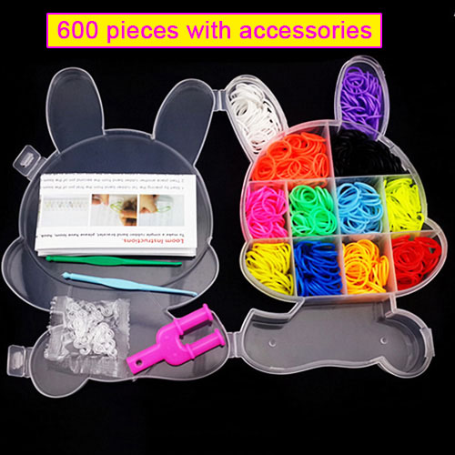 Colorful Rubber Bands Loom  El - огляд і ціна Tools Workshop For Kids