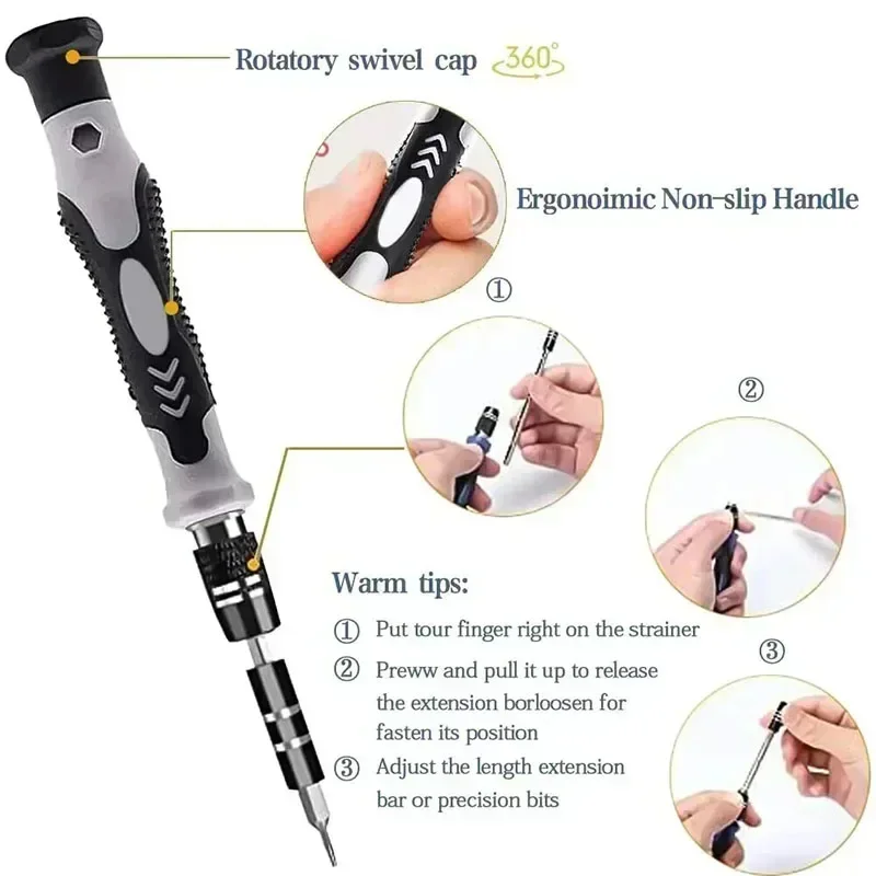 115 in 1 Precision Screwdriver - огляд і ціна Tools Xiaomi