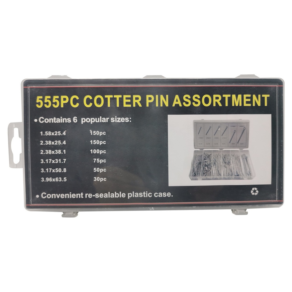 555 Piece R Clip Cotter Pin Co - огляд і ціна Workshop Tools Needed