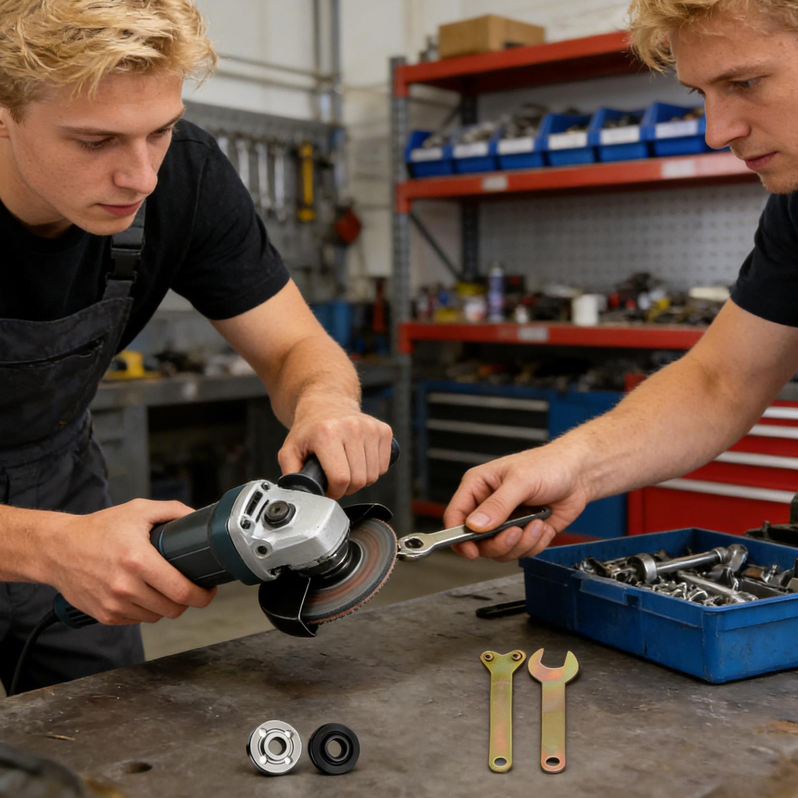 Angle Grinder Nut Electric Dri - огляд і ціна Power Tools In Workshop