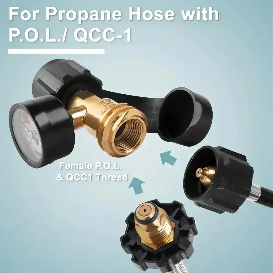 Propane Tank Gauge Level Indic - огляд і ціна Tools Qcc