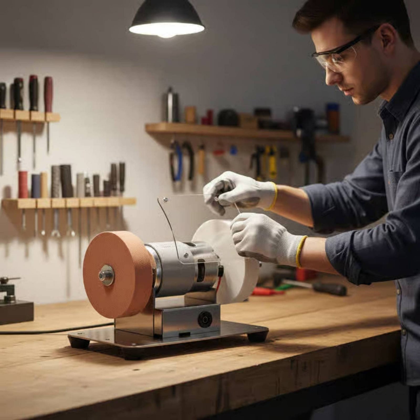 Mini Bench Grinder Multifuncti - огляд і ціна Power Tools In Workshop