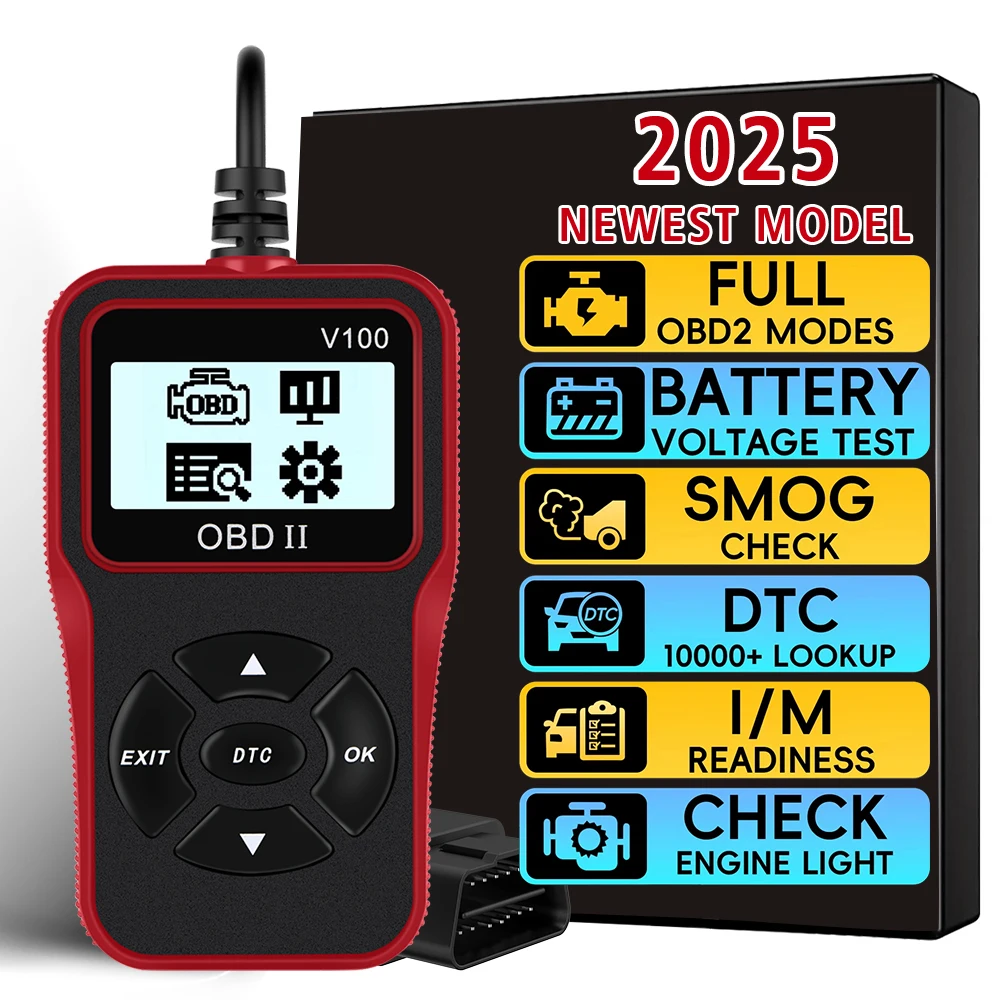 Car Scanner For 12V OBD2 Vehic - огляд і ціна Workshop Tools English