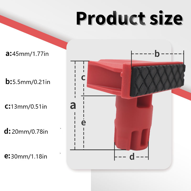 4Pcs Plastics Bench Dogs, 20mm - огляд і ціна Tools Box For Workshop