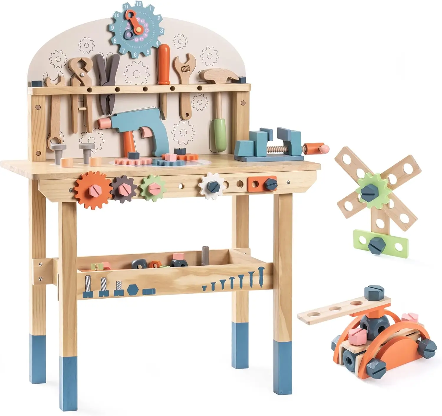 Robotime Robud Kids Tool Bench - огляд і ціна Tools Workshop For Kids