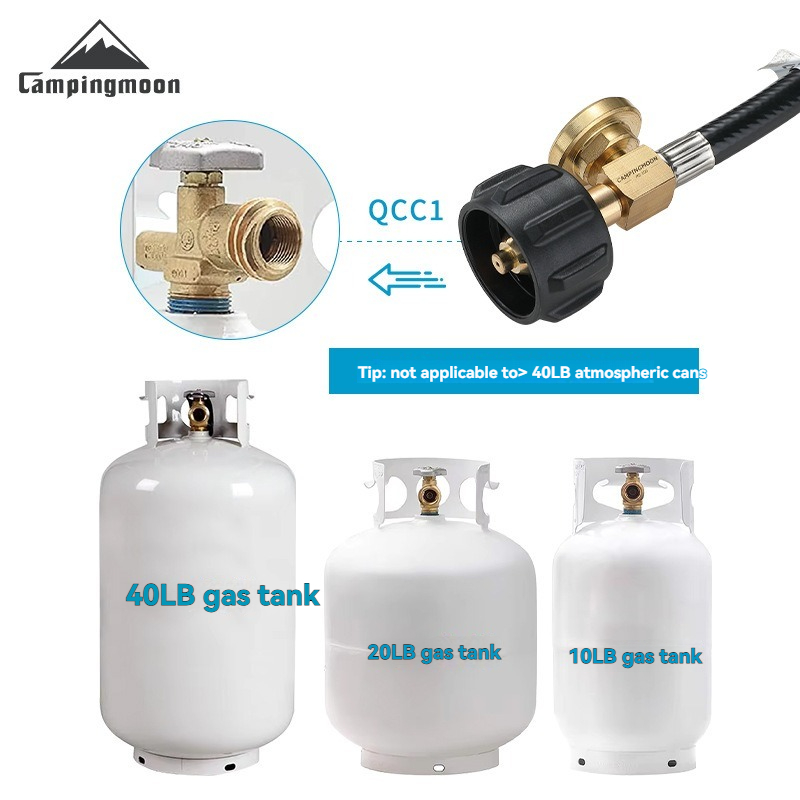 CAMPINGMOON QCC to Propane Ext - огляд і ціна Tools Qcc