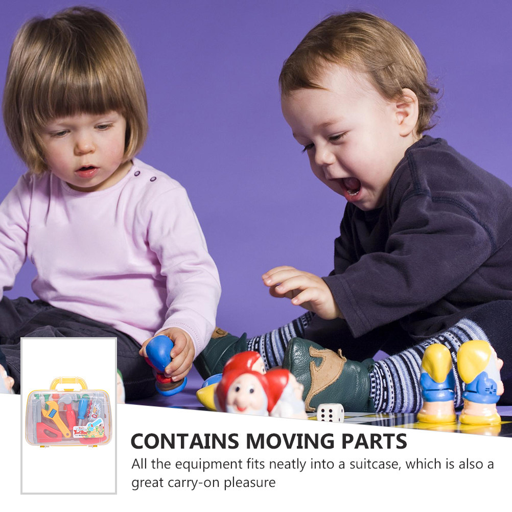 1Set Plastic Tool Box Playset  - огляд і ціна Tools Workshop For Kids