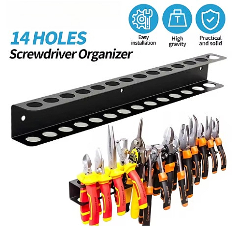 Steel Wall Mount Screwdriver W - огляд і ціна Workshop Tools Hanger