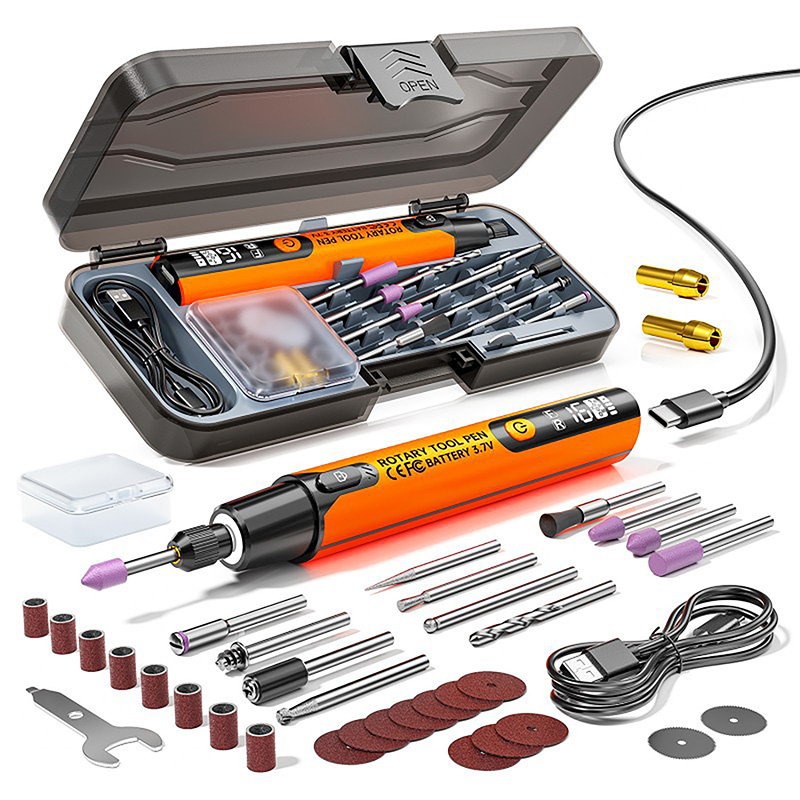 Cordless Rotary Tool Kit with  - огляд і ціна Workshop Tools Diy