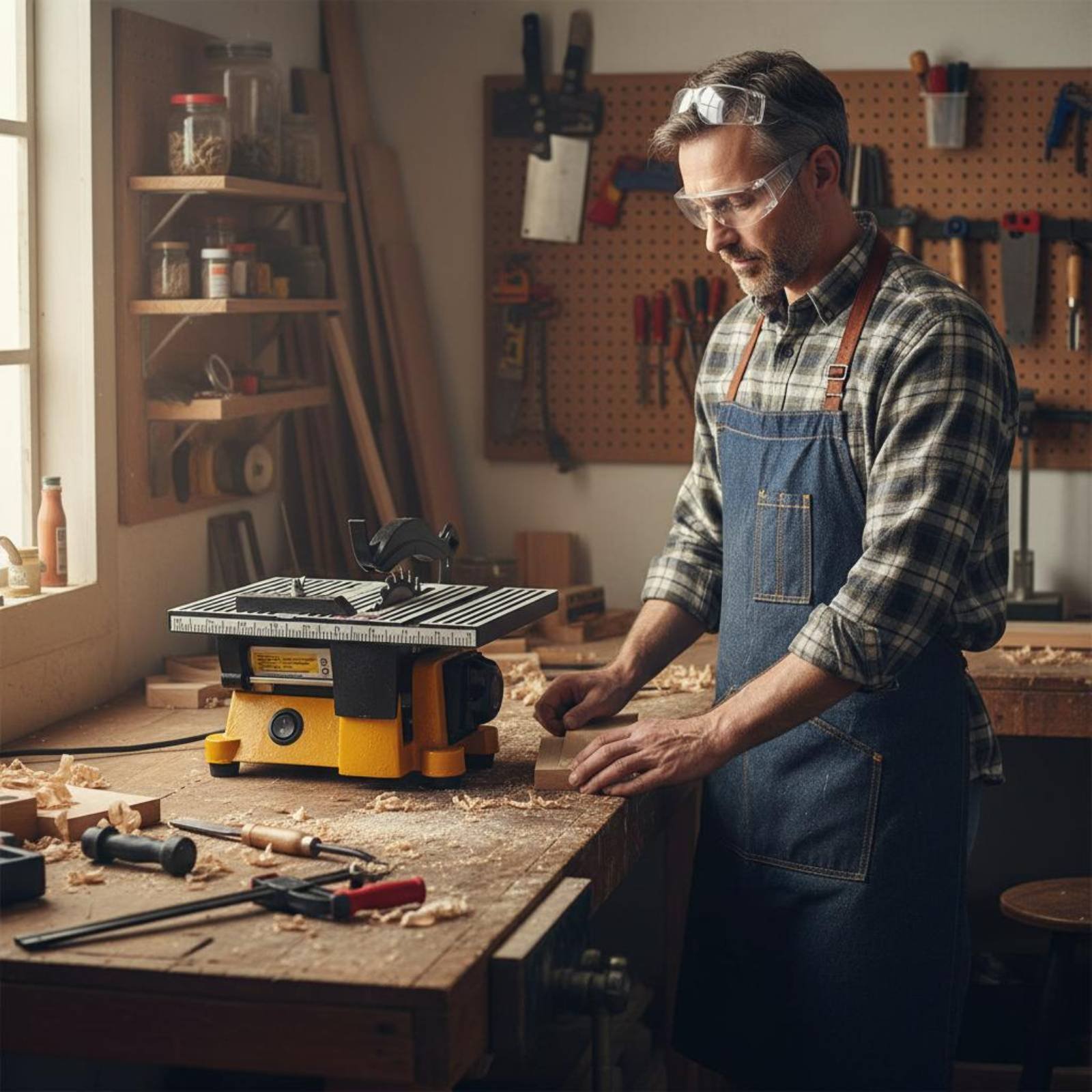 Mini Table Saw Portable Miniat - огляд і ціна Power Tools In Workshop