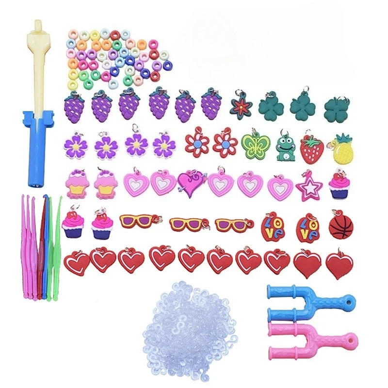 DIY Handmade Rubber Bands Loom - огляд і ціна Tools Workshop For Kids