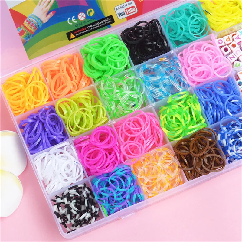 DIY Handmade Rubber Bands Loom - огляд і ціна Tools Workshop For Kids